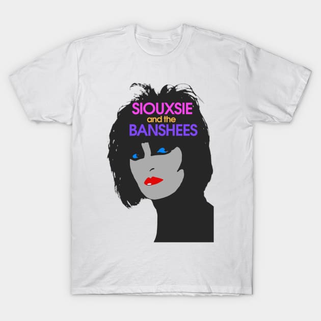 Siouxsie FanArt Tribute T-Shirt by darklordpug